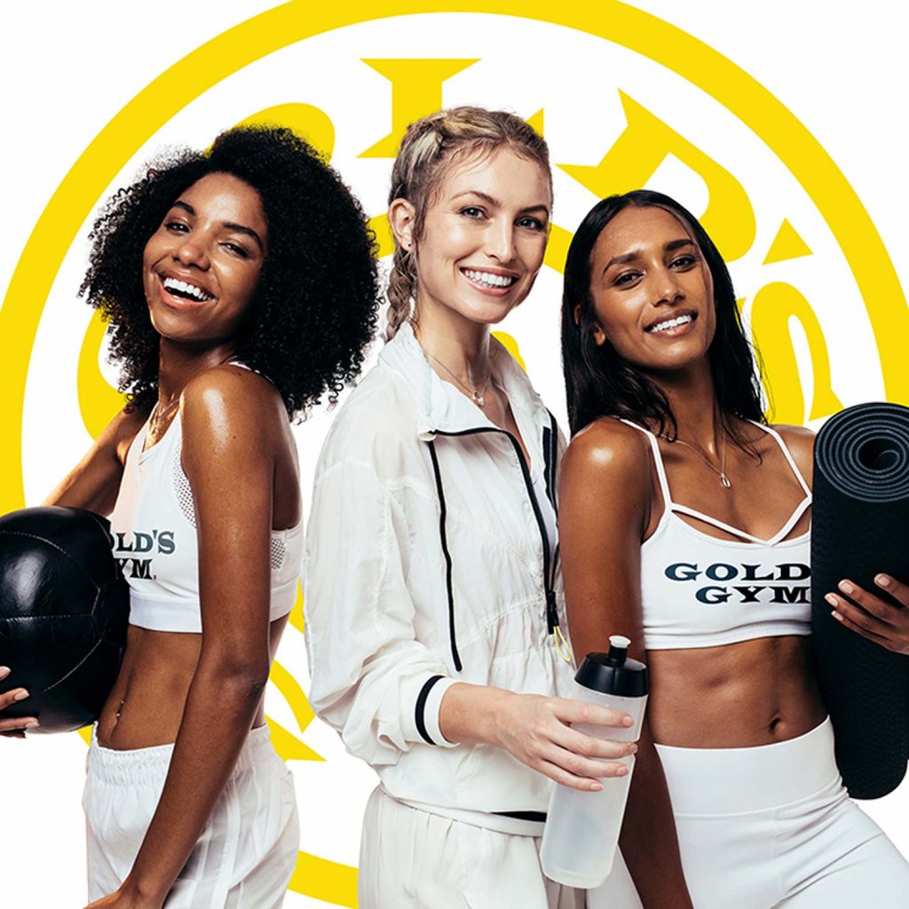 Image of Female Friends Ready to Workout at Gold's Gym