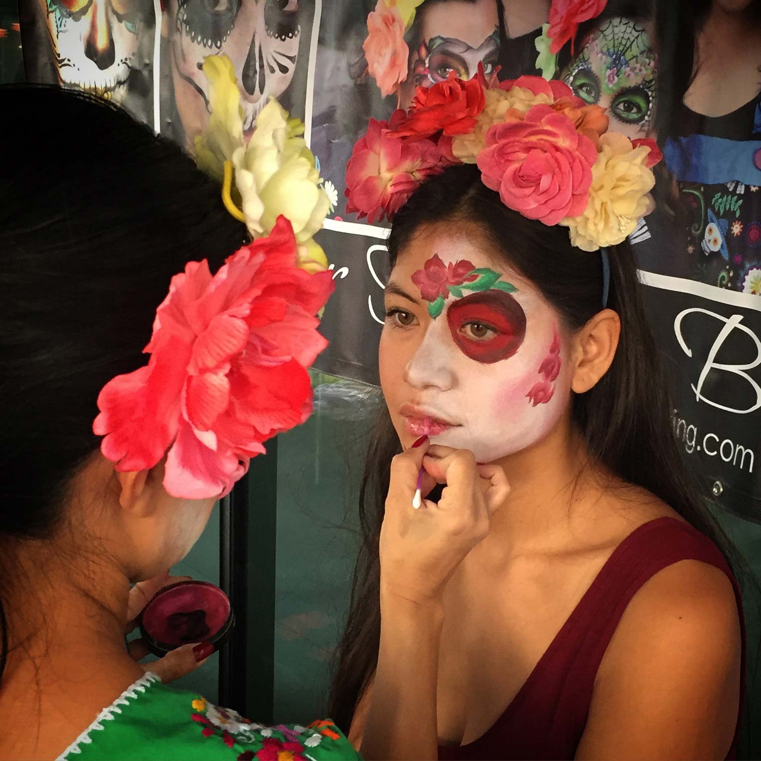 Image of Day of the Dead Face Painting