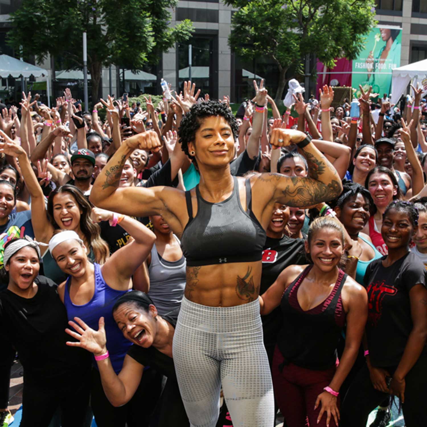 Image of Massy Arias at Fitness Event