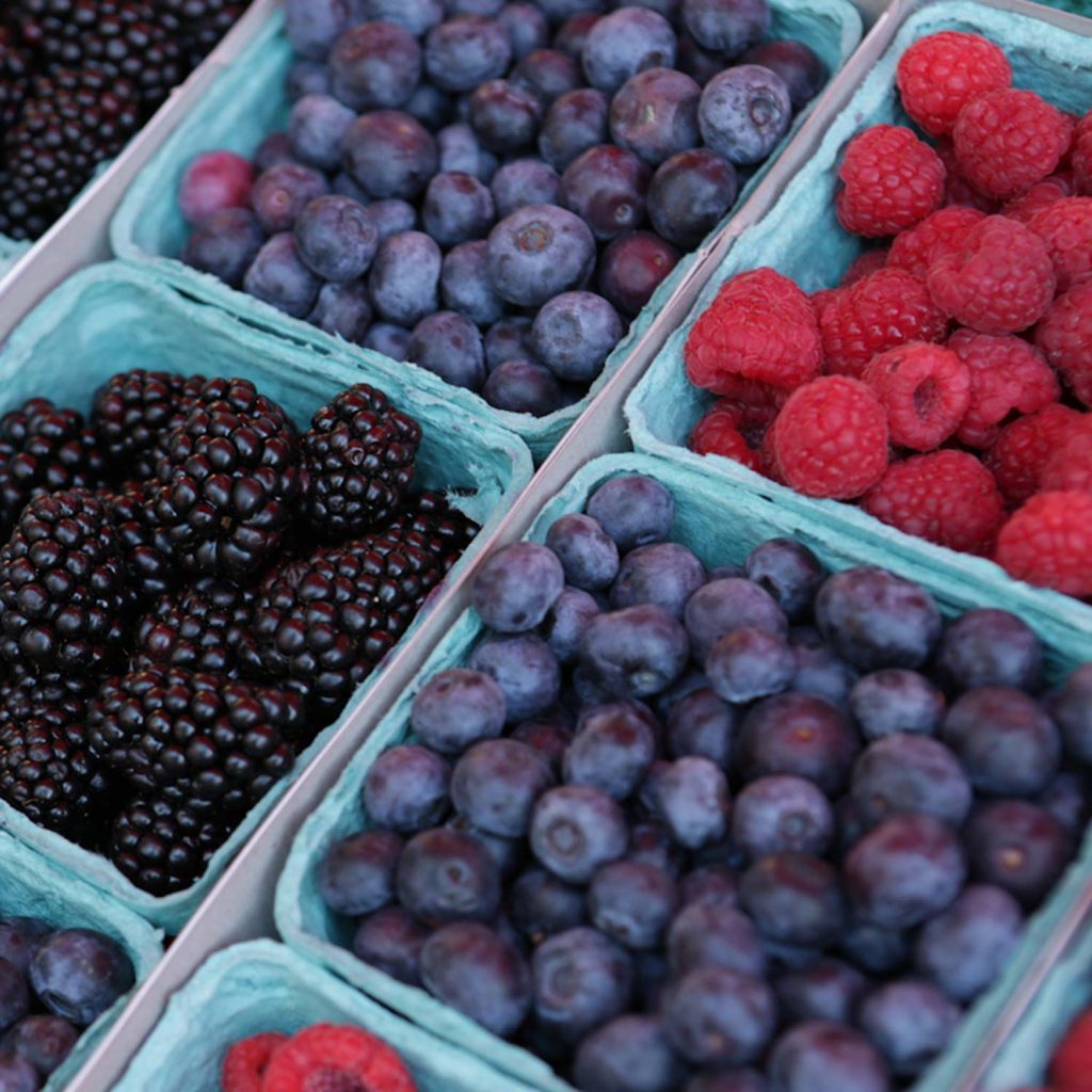 Image of Berries at Farmers Market