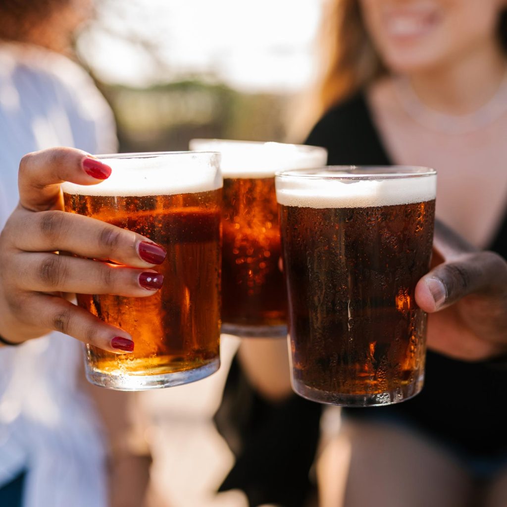 Image of Glasses of Beer